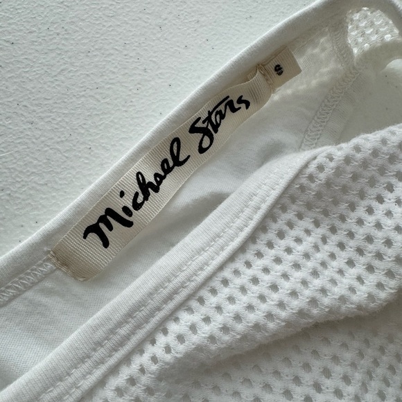 Michael Stars Mesh Midi Dress Size Small - Picture 4 of 8